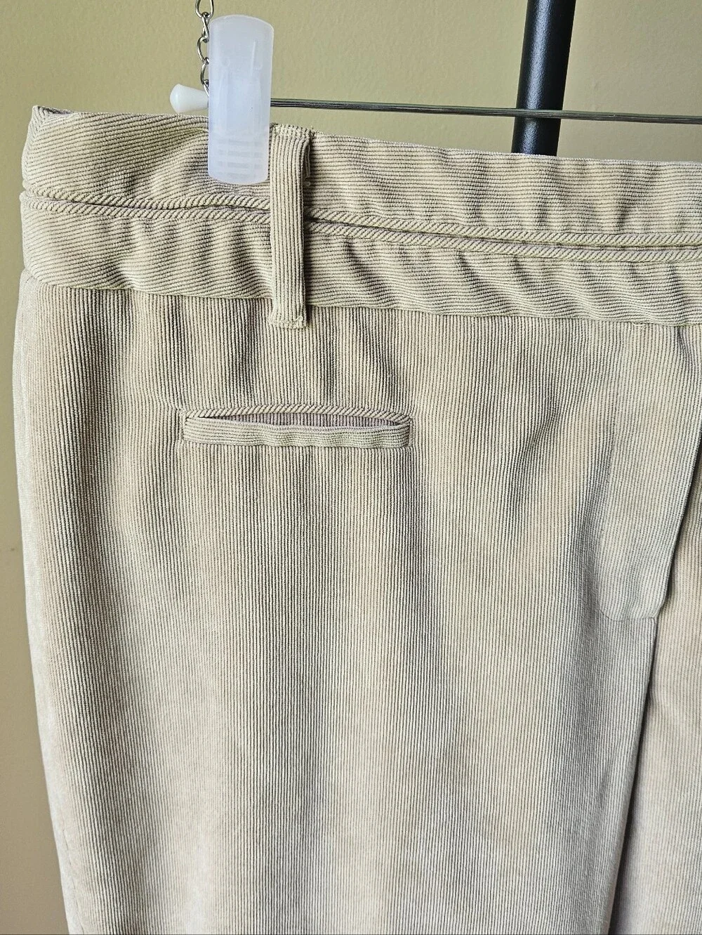 Cato Women's Light Tan Corduroy Pants Size 12 - Picture 2 of 8